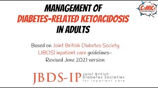 CoMICs Episode 71: Management of diabetes-related ketoacidosis in adults screenshot 1