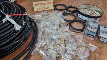 đẳng cấp dây loa lõi bạc harmony chất âm cực hay , rắc bắp khóa khẩu súng , dây 3.5 ra av , dây av