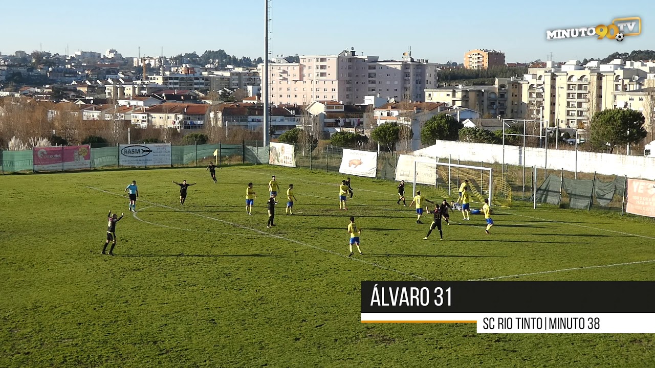 RESUMO - SC RIO TINTO 2-1 GONDOMAR B - MINUTO90 TV - YouTube