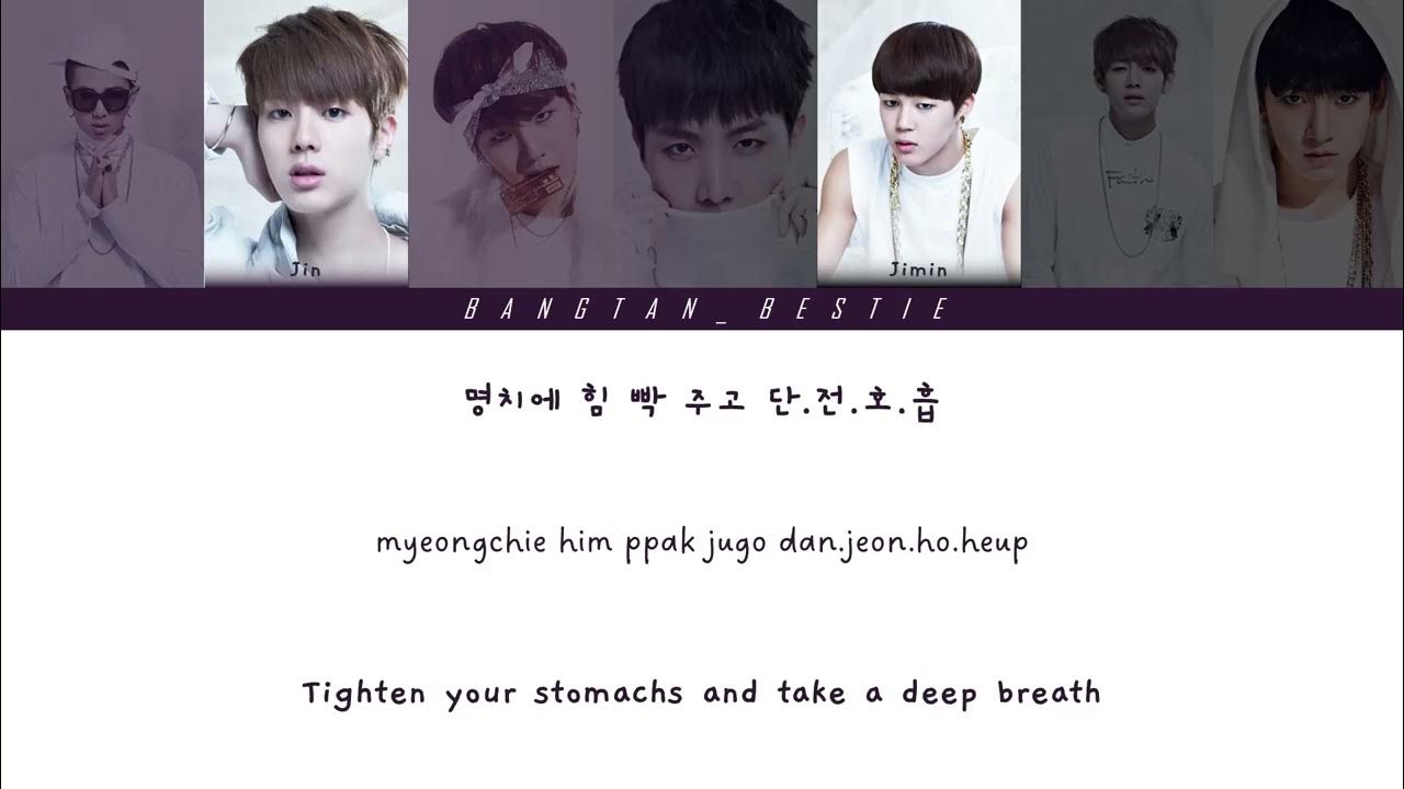 Attack on Bangtan BTS (Color Coded Lyrics) YouTube