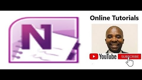 ONENOTE 2016 - COMPUTER PRACTICE N5