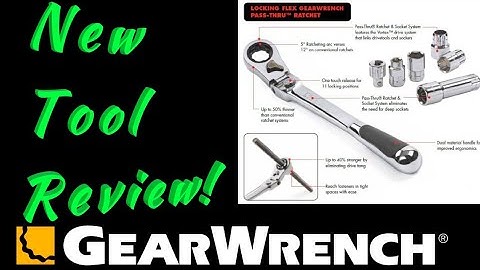 New tools! GearWrench pass throu socket set and more