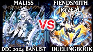 Maliss vs Fiendsmith Ryzeal | High Rated | Dueling Book