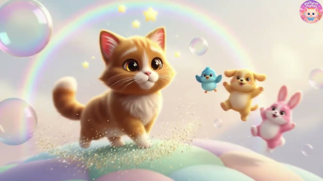 🎃👻 Puffy Cat: Who Took the Halloween Candy? – Halloween Mystery, Spooky Sounds & Trick-or-Treat!