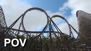 Goliath POV - Double Looping RMC Hybrid Coaster | No Limits 2 | 60fps | 2D