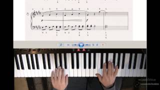 Learn to Play Piano - Lesson 39 - Playing Examples in E Major on Piano 3
