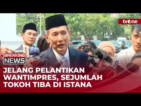 [BREAKING NEWS] Pratikno hingga Jusuf Hamka Hadir di Istana Kepresidenan | tvOne