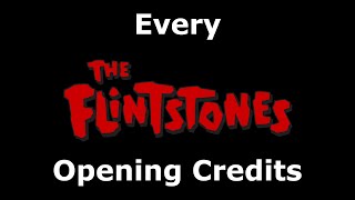 Every Opening Titles to The Flintstones