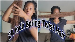 24 Inch Soft Springy Afro Twist Hair | XTREND STORE screenshot 3
