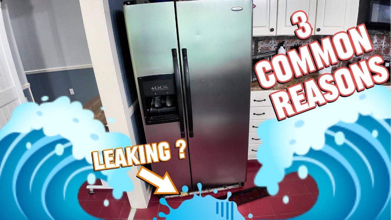 Whirlpool Refrigerator Leaking Water? Check This First