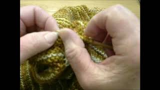 Picking Up Stitches on the Sleeve & Decrease Rows