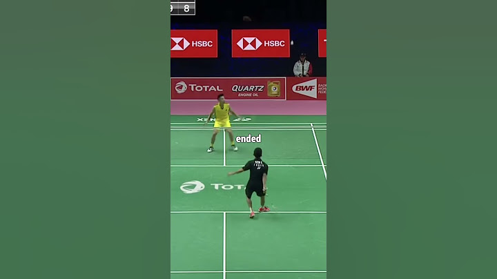 Lin Dan's Coldest Final Shot!
