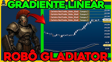 ROBÔ GRADIENTE LINEAR  De MÁXIMAS e MÍNIMAS | PREÇO MÉDIO PARA FRENTE -  (100% GRÁTIS)