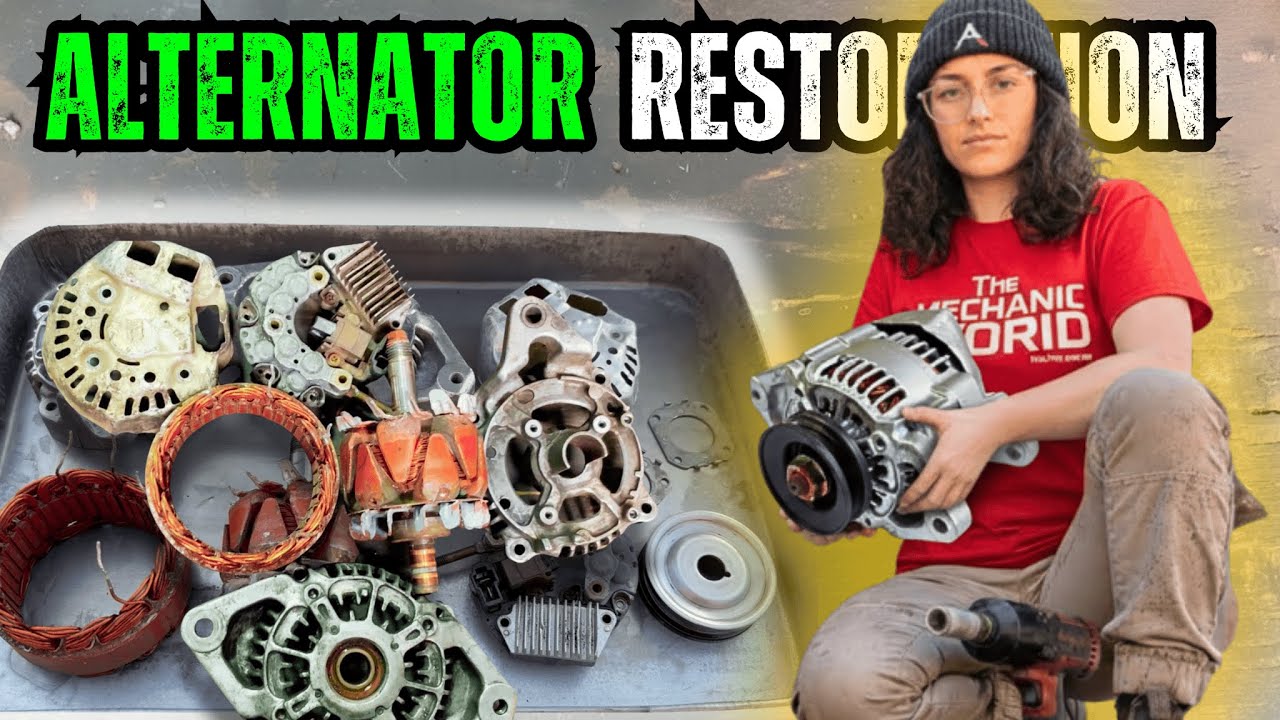 Alternator Restoration | Bringing a Dead Alternator Back to Life– Full Disassembly, Repair & Rebuild