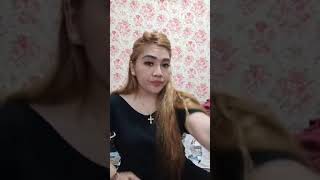 Mama cantik live jualan baju hitam