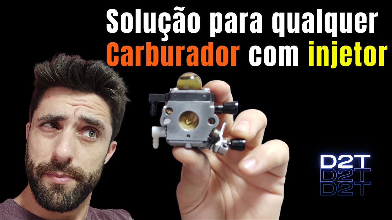 Carburador de Roçadeiras / Motosserras como resolver o defeito crônico do injetor
