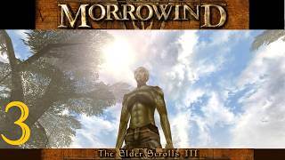 Morrowind | Finding Caius Cosades | High Elf Atronach Sorcerer (part 3)