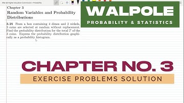 Solution Discrete Random Variable | Probability & Statistics for Engineers & Scientists by Walpole