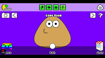 Pou Mod And Hack Gameplay Part 25 | Android Mobile Game No Level 1000 | Landscape Mode