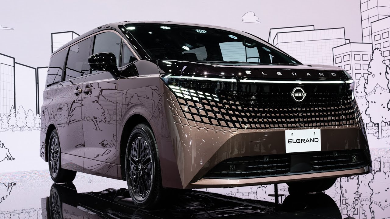 Nissan new ELGRAND 日産 新型 エルグランド #モビショー - YouTube