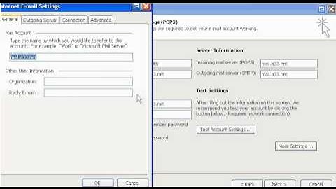 Email Setup - Outlook 2003