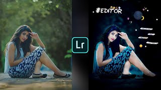 Lightroom soft dark effect photo editing tutorial | Lightroom background colour change screenshot 2