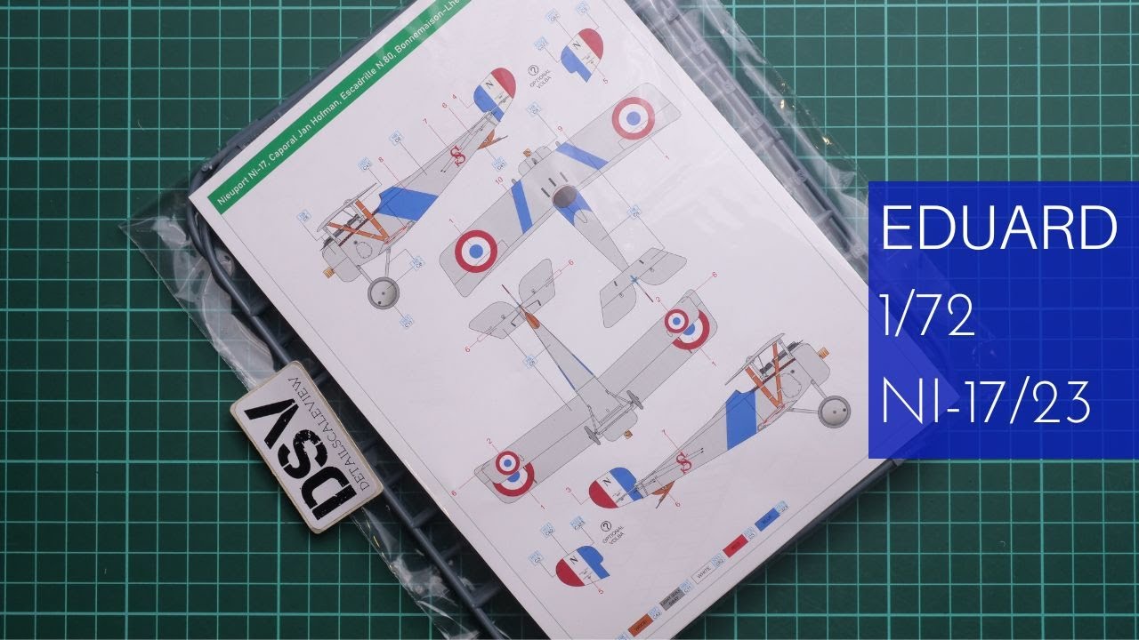 Eduard 1/72 Ni-17/23 E-Day Kit (7151) Review - YouTube