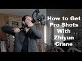 MUST-KNOW Filming Techniques With a Gimbal - Zhiyun Crane | Momentum Productions