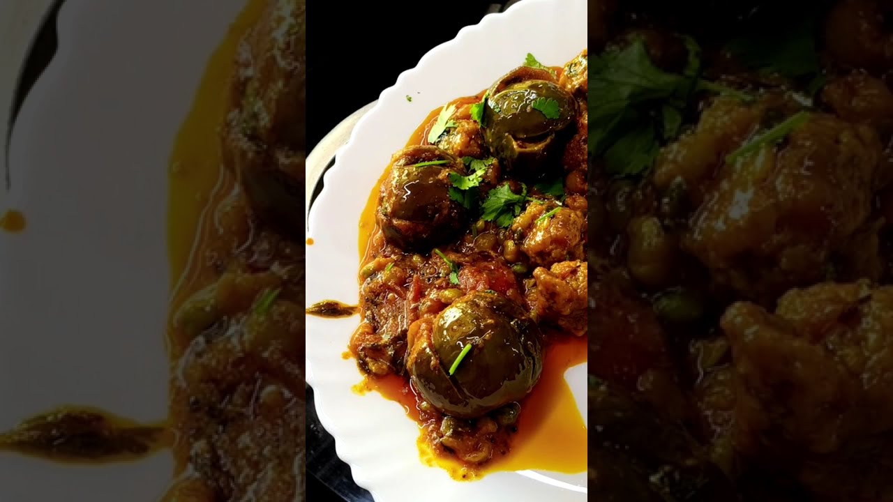 શું તમે આવું ભરેલાં રીંગણ મુઠિયાનું શાક ક્યારેય ખાધું છે? | ભરેલાં રીંગણ મુઠિયાનું શાક