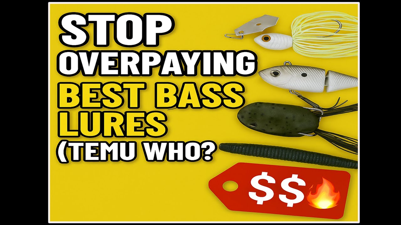 STOP Overpaying! Best Bass Lures on AliExpress (Temu Who?) 💸🔥