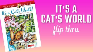 Its a Cats World | Teresa Goodridge | Flip Through