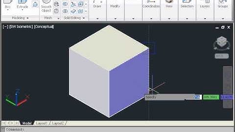 029 ПРИВЯЗКИ 3D Object Snap, 3D объектные привязки
