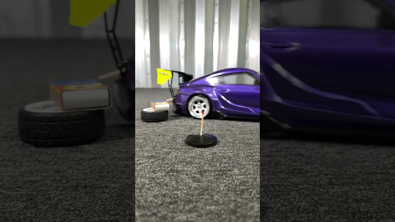 Trying to light two matches in one drift was a tough challenge! What next!?