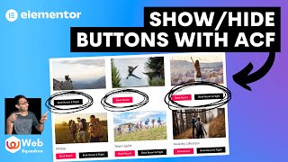 Show & Hide Buttons in Loop Grid with ACF Trick - Advanced Custom Field - Elementor Pro Wordpress