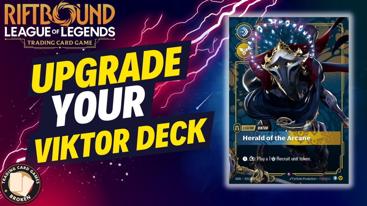 УЛУЧШИТЕ СВОЮ КОЛОДУ ВИКТОРА В RIFTBOUND!