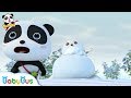 Run! A Snowman Monster | Baby Panda's Magic Bow Tie | Magical Chinese Characters | BabyBus