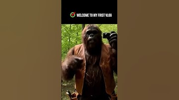 First Vlog #ai #veo3 #trendingshorts #ytshorts #google #aivideo #vlog #gorillavlog