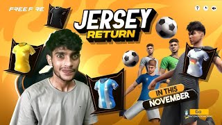 JERSEY ROYALE RETURNS ⚽️ Free Fire Max
