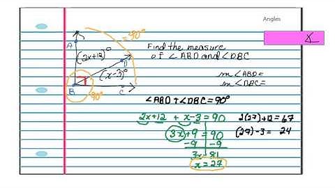 Angle Addition Postulate