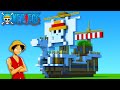 Minecraft Tutorial: How To Make The Going Merry &quot;One Piece&quot;