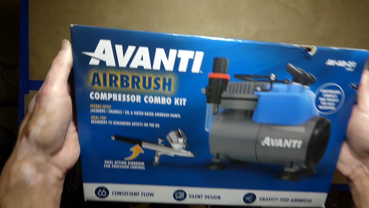 Avanti Airbrush Compressor Combo from Harbor Freight 
