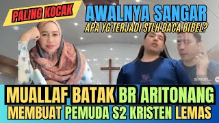 CERDAS, MUALLAF NORA ARITONANG MEMBUAT PEMUDA KRISTEN INI HISTERIS SAMPE LEMAS KETIKA BACA BIBEL