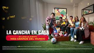 ¡Haz parte de la cancha en casa!
