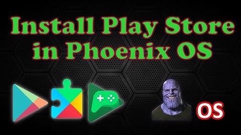 Install Play Store (G-Apps) on Thanos OS