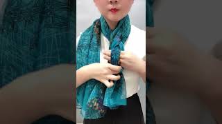 Perfect Stylish Scarf Tie Methods