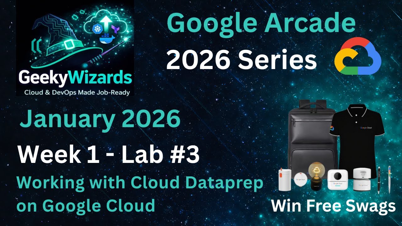Working with Cloud Dataprep on Google Cloud | Lab 3 Solution Week 1 Jan| Google Cloud Arcade 2026