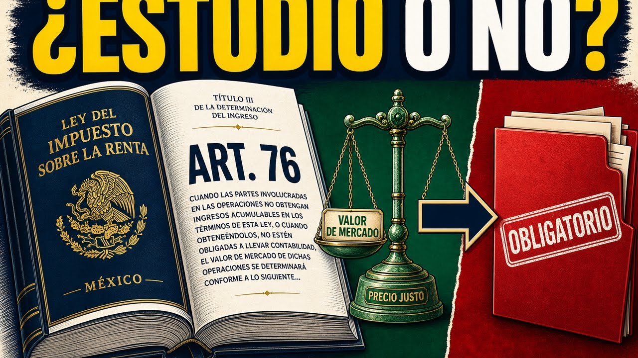 Miniatura del video: Obligaciones del artículo 76 LISR en precios de transferencia