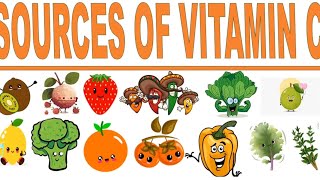 Sources of Vitamin C|Vitamin C rich foods|Vitamin Song|Best Food for Vitamin C|Vitamin foods babies