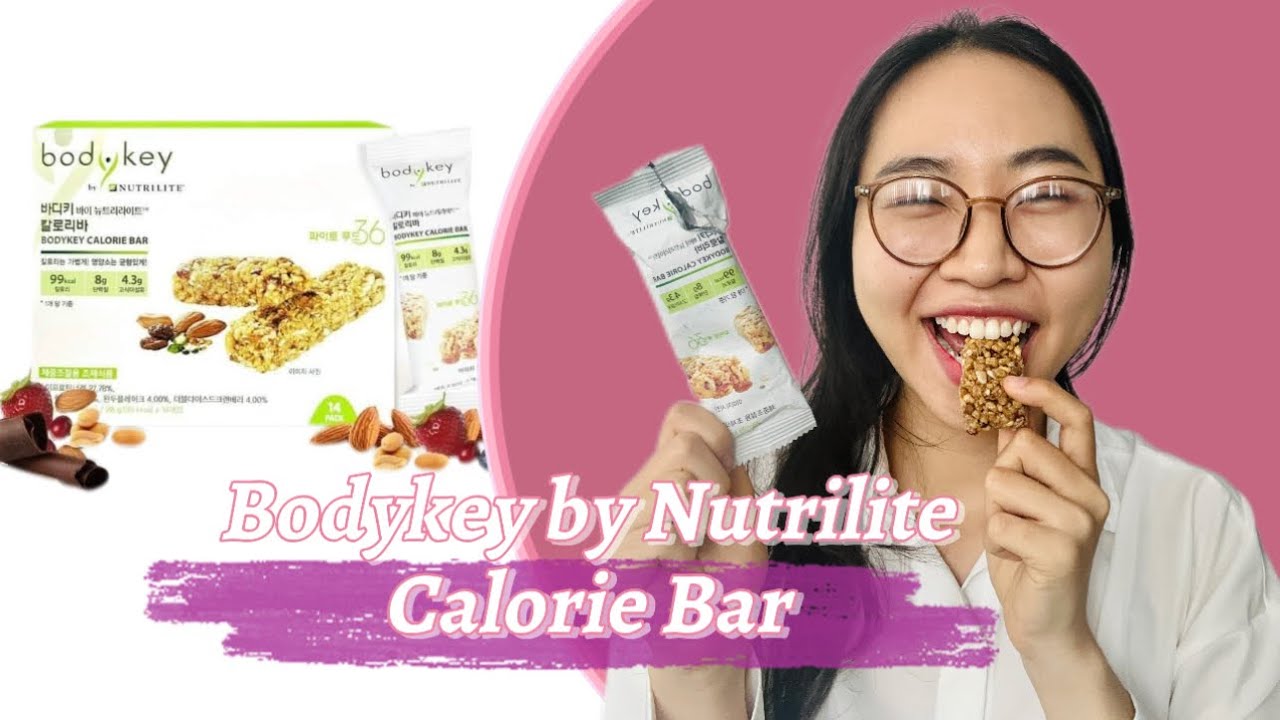 🌿 Trải nghiệm Thanh Năng Lượng Calorie Bar Bodykey by Nutrilite - YouTube