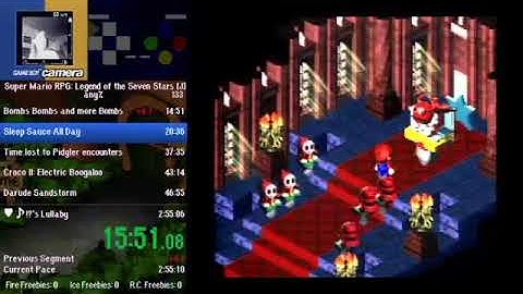 Super Mario RPG: Progression of the Mack Skip "Pidge Menu"
